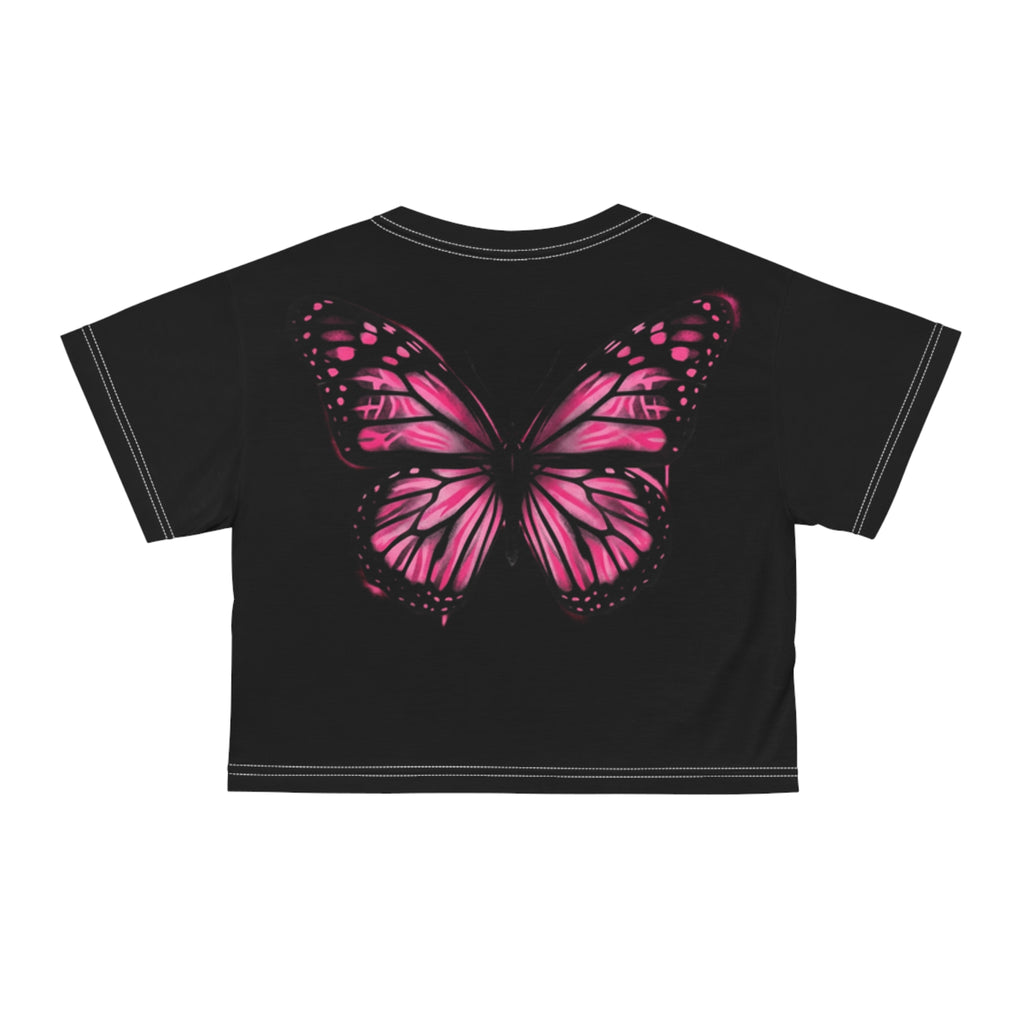 Butterfly Cropped tee