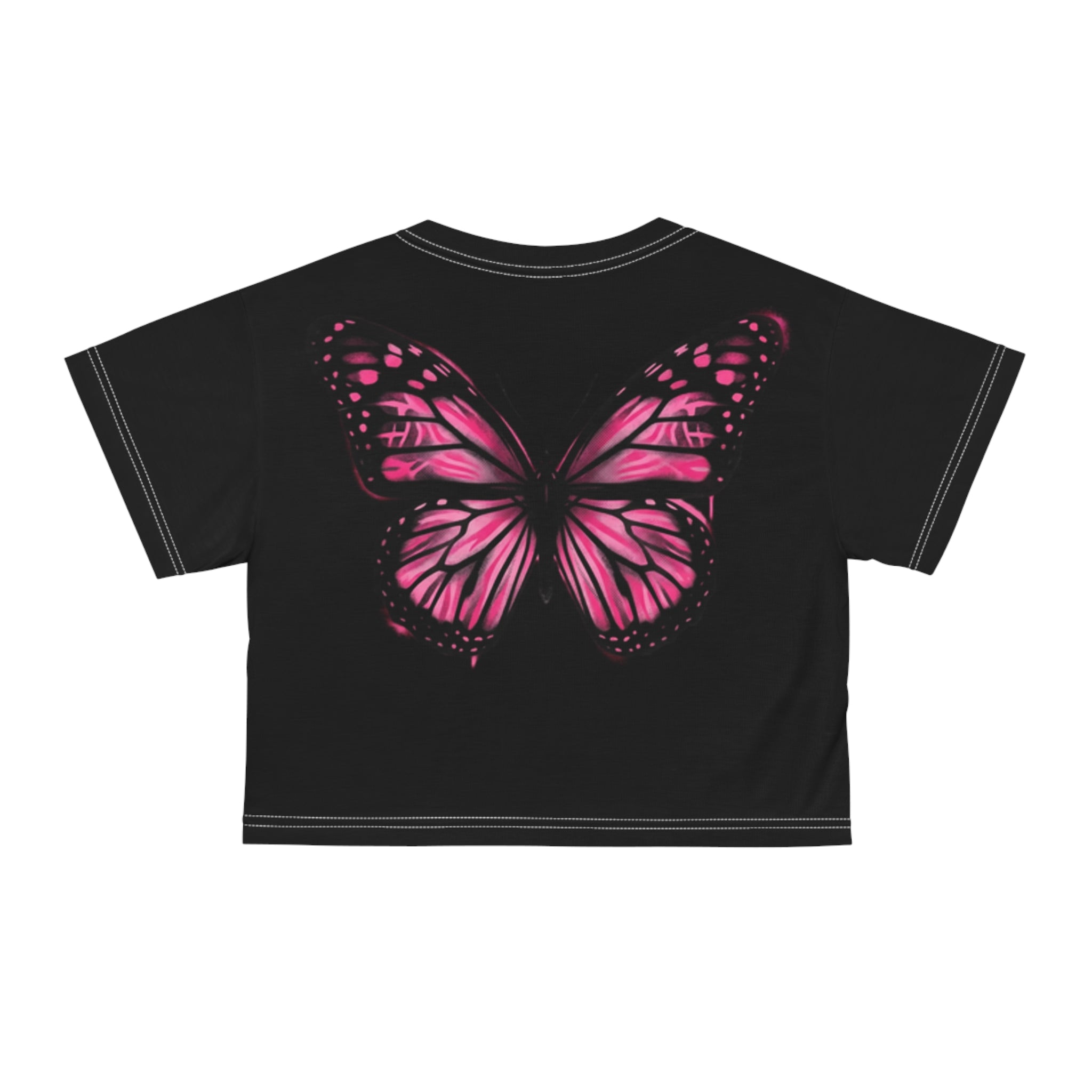 Butterfly Cropped tee