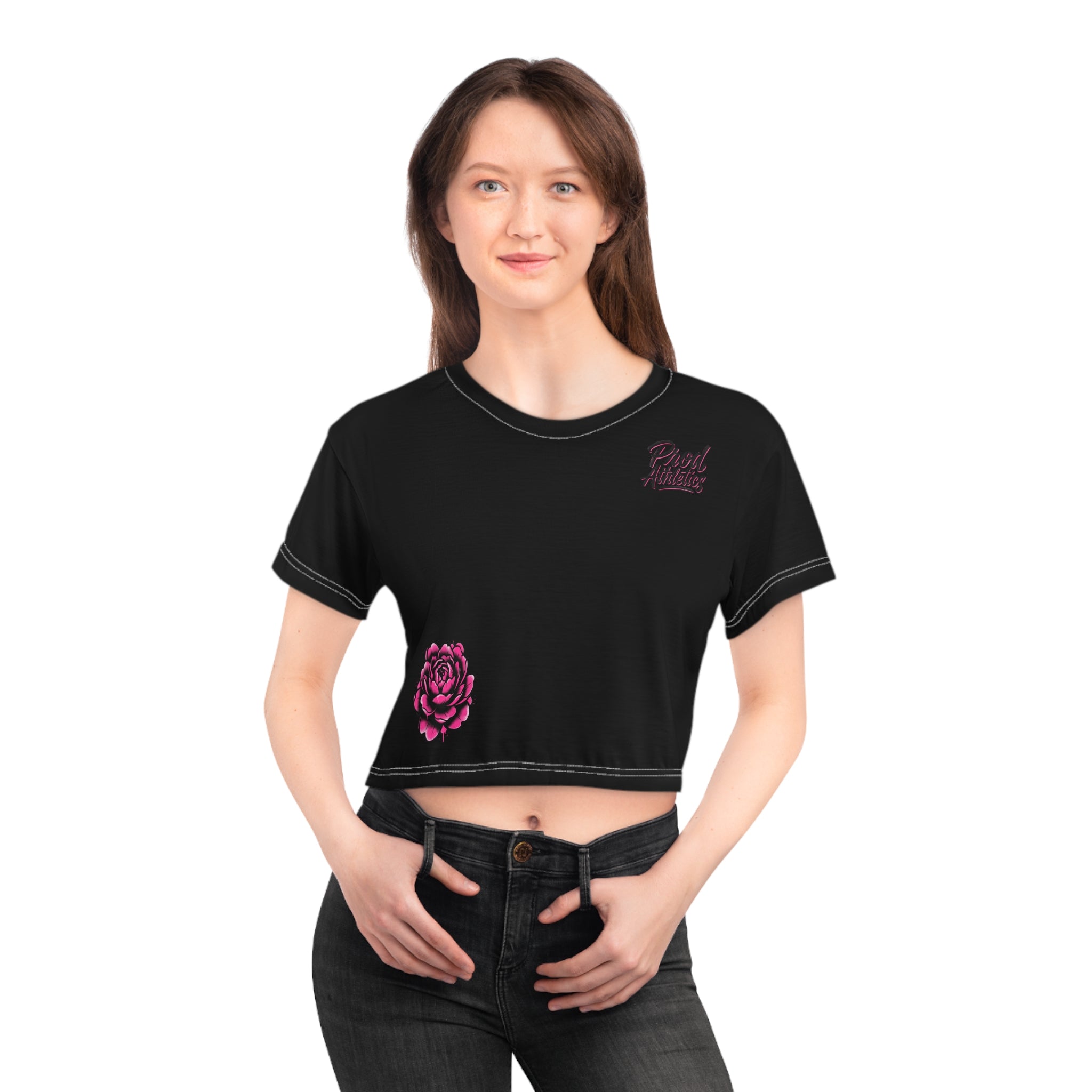 Butterfly Cropped tee